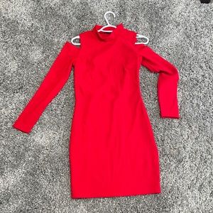 Express Cold Shoulder Dress